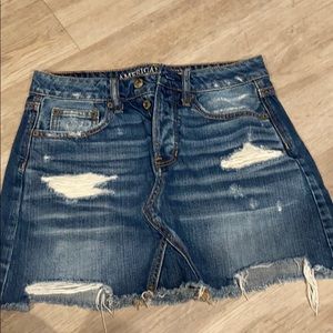 American Eagle Jean Skirt
